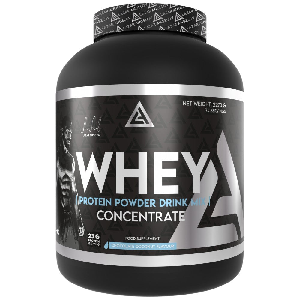 Lazar Angelov Nutrition LA Whey Protein Powder Drink Mix - Суроватъчен протеин концентрат