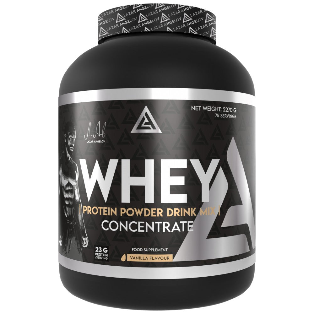 Lazar Angelov Nutrition LA Whey Protein Powder Drink Mix - Суроватъчен протеин концентрат