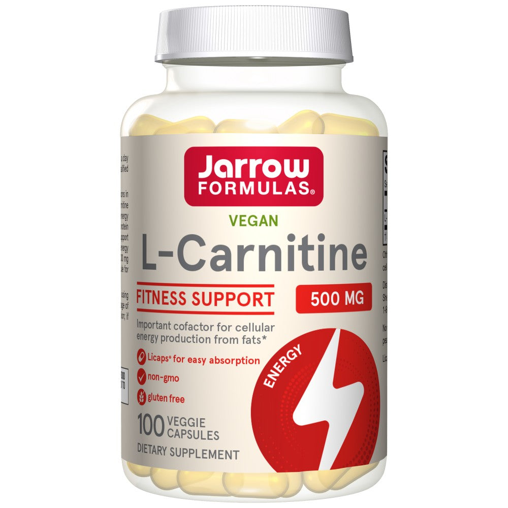 Jarrow Formulas L-Carnitine Liquid Cap 500 mg - Л-Карнитин течни капсули 500 mg