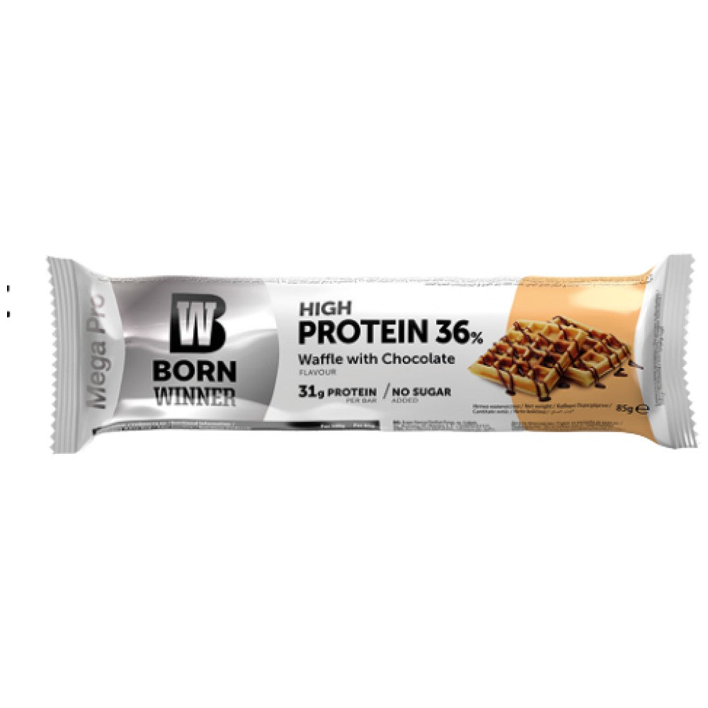 Born Winner Mega Pro 36% High Protein Bar - Протеинов бар 36%