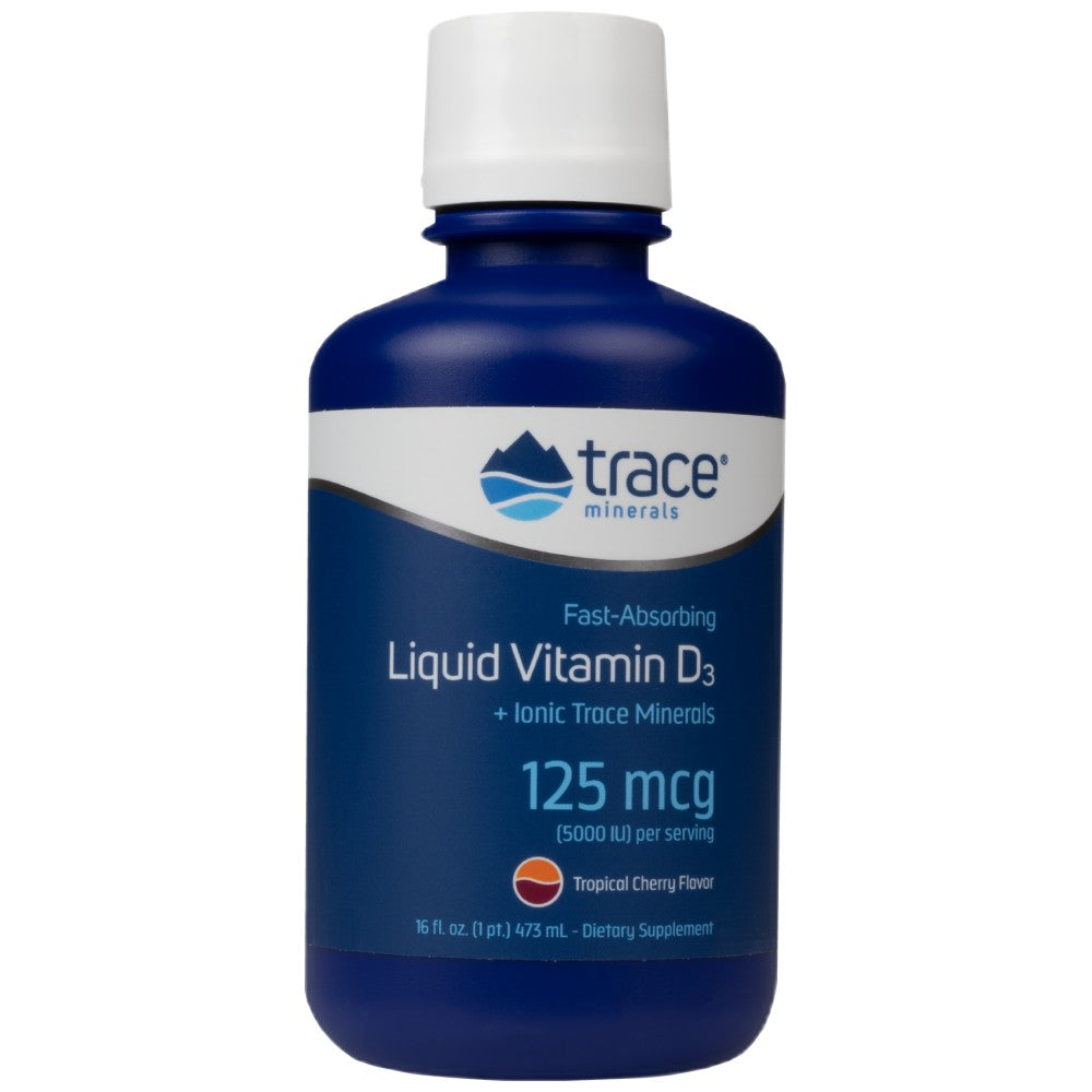 Trace Minerals Liquid Vitamin D3 - Течен Витамин Д3