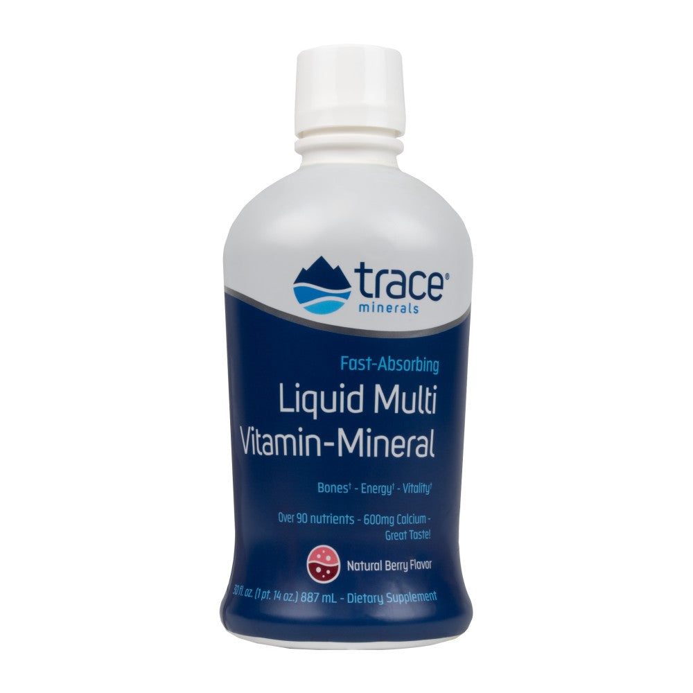 Trace Minerals Liquid Multi Vitamin-Mineral - Течни мултивитамини и минерали