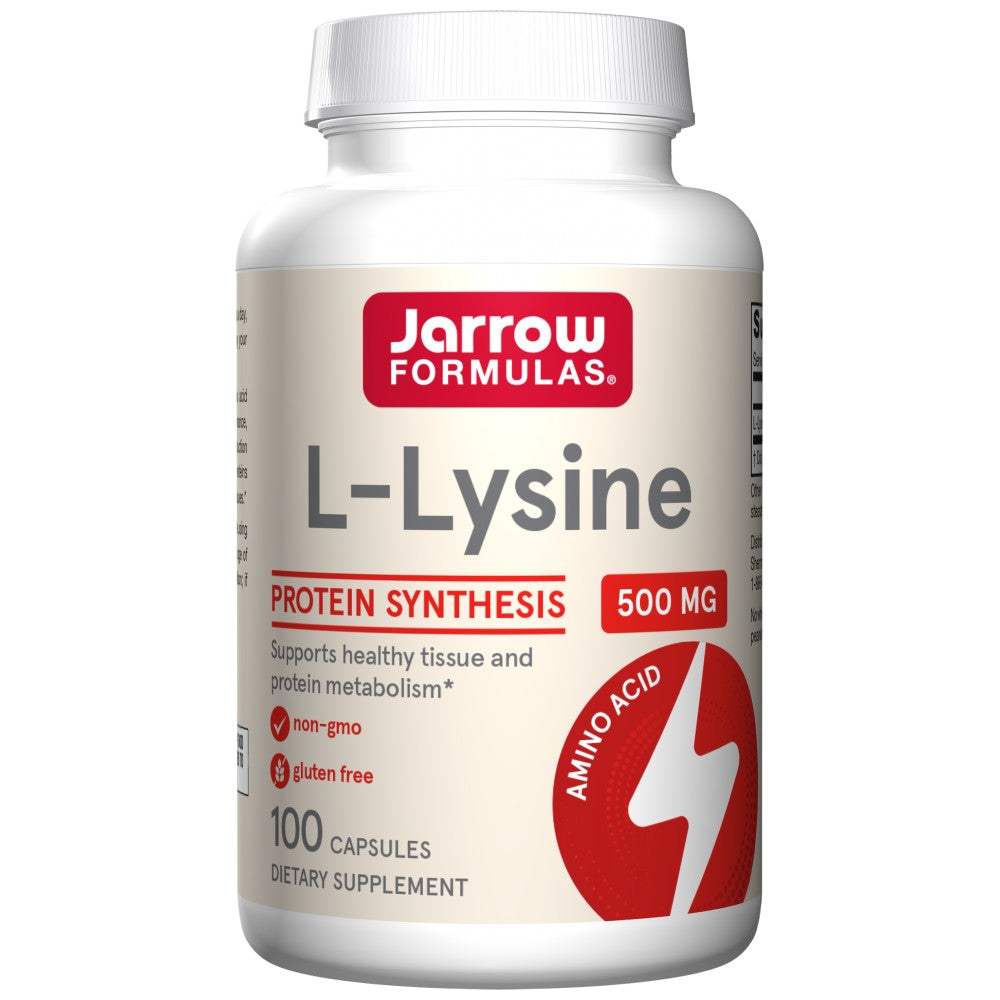Jarrow Formulas L-Lysine 500 mg - L-Лизин 500 mg