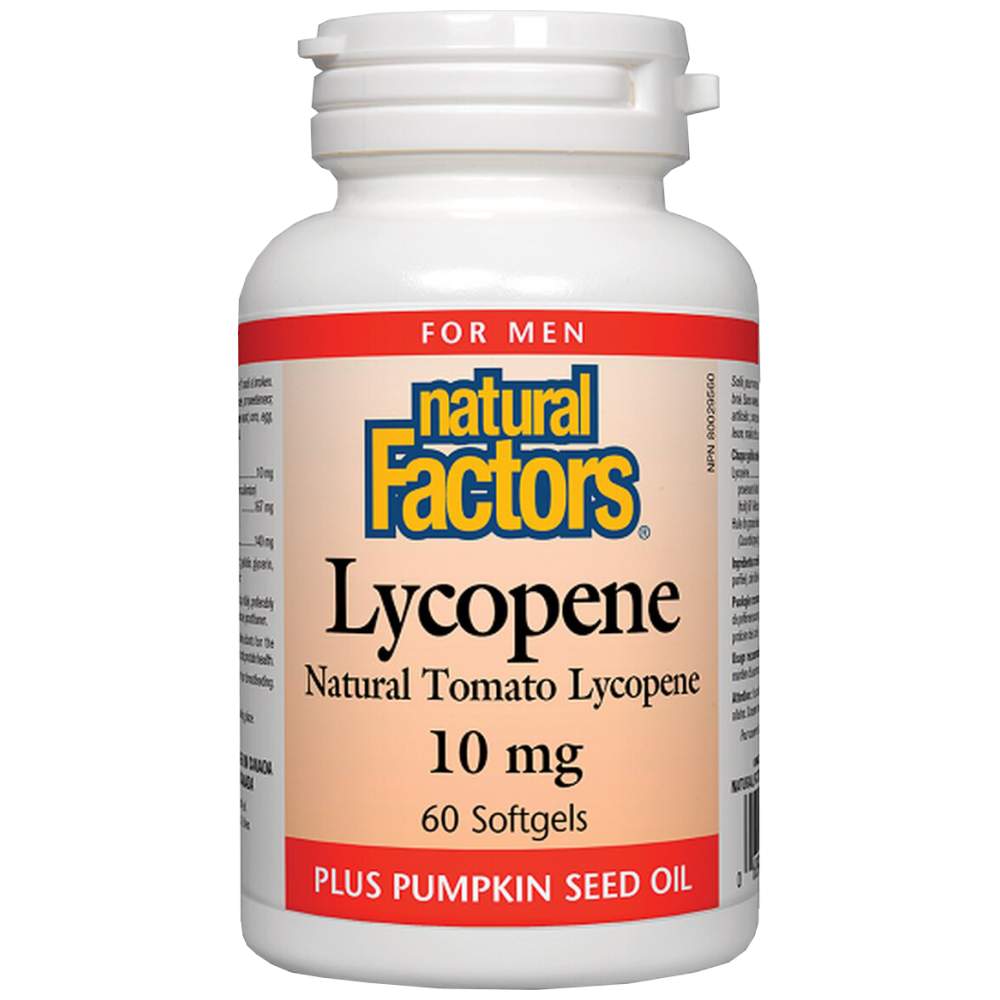 Natural Factors Lycopene 10 mg - Ликопен 10 mg