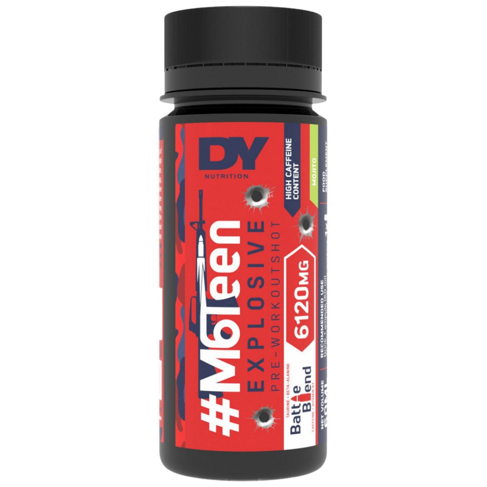 Dorian Yates Nutrition M6Teen Explosive Pre-Workout Shot - Предтренировъчен шот