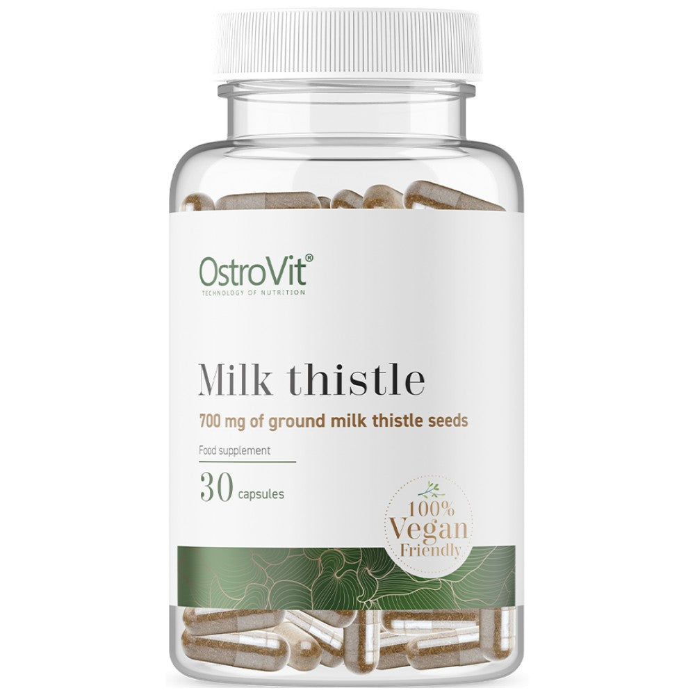 OstroVit Milk Thistle 700 mg Vege - Бял трън 700 mg веган