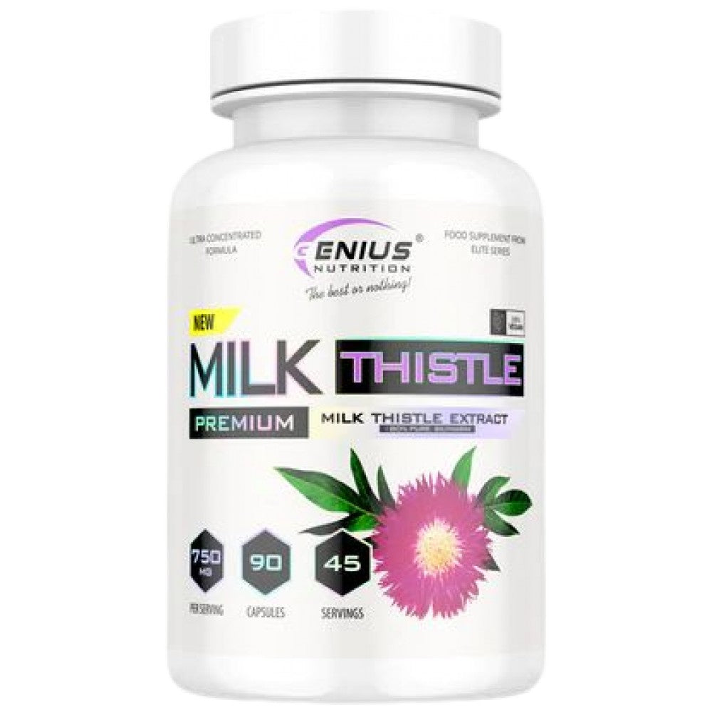 Genius Nutrition Milk Thistle - Бял трън (силимарин)