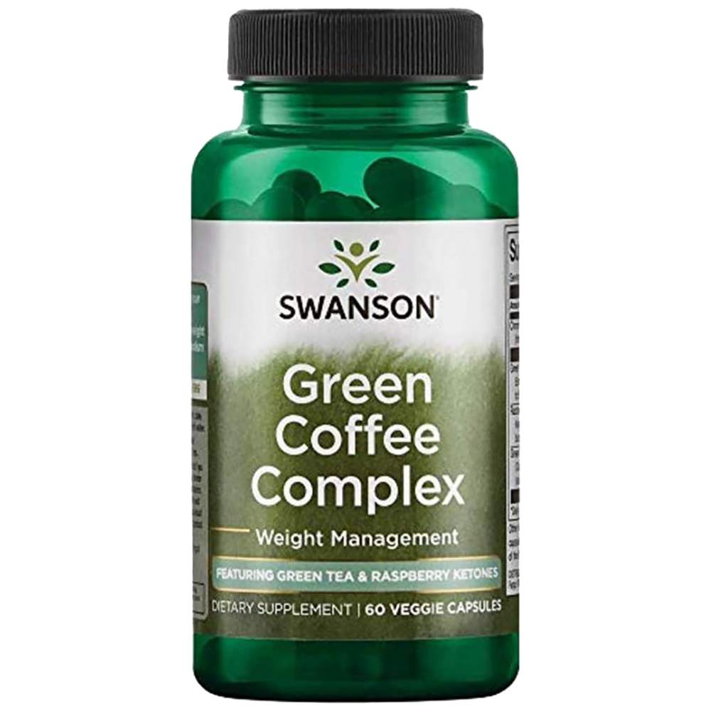 SWANSON Green Coffee Complex 550,5 mg - Зелено кафе комплекс 550 mg