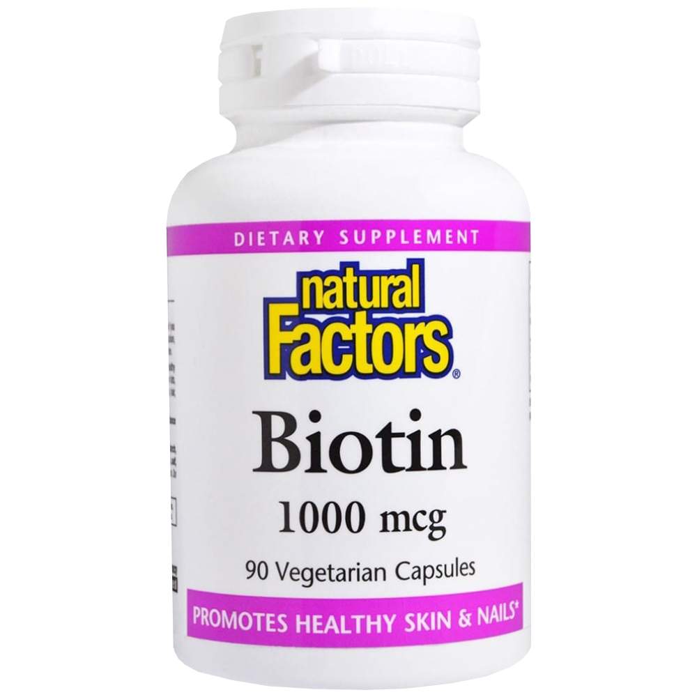 Natural Factors Biotin 1000 mcg - Биотин 1000 mcg