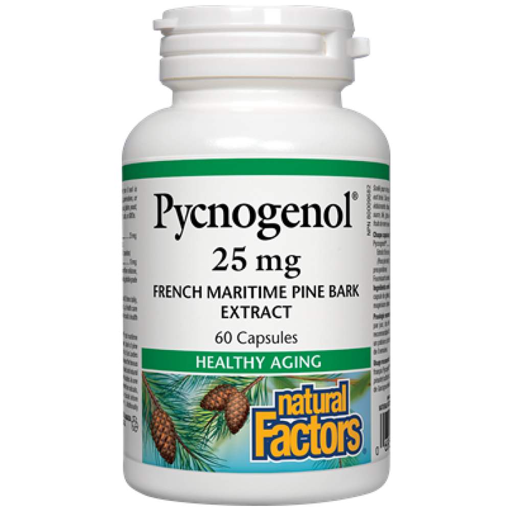Natural Factors Pycnogenol 25 mg - Пикногенол 25 mg
