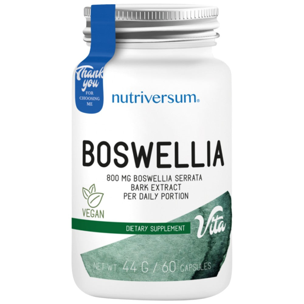 Nutriversum Boswellia 400 mg Boswellia Serrata Bark Extract - Босвелия серата 400 mg