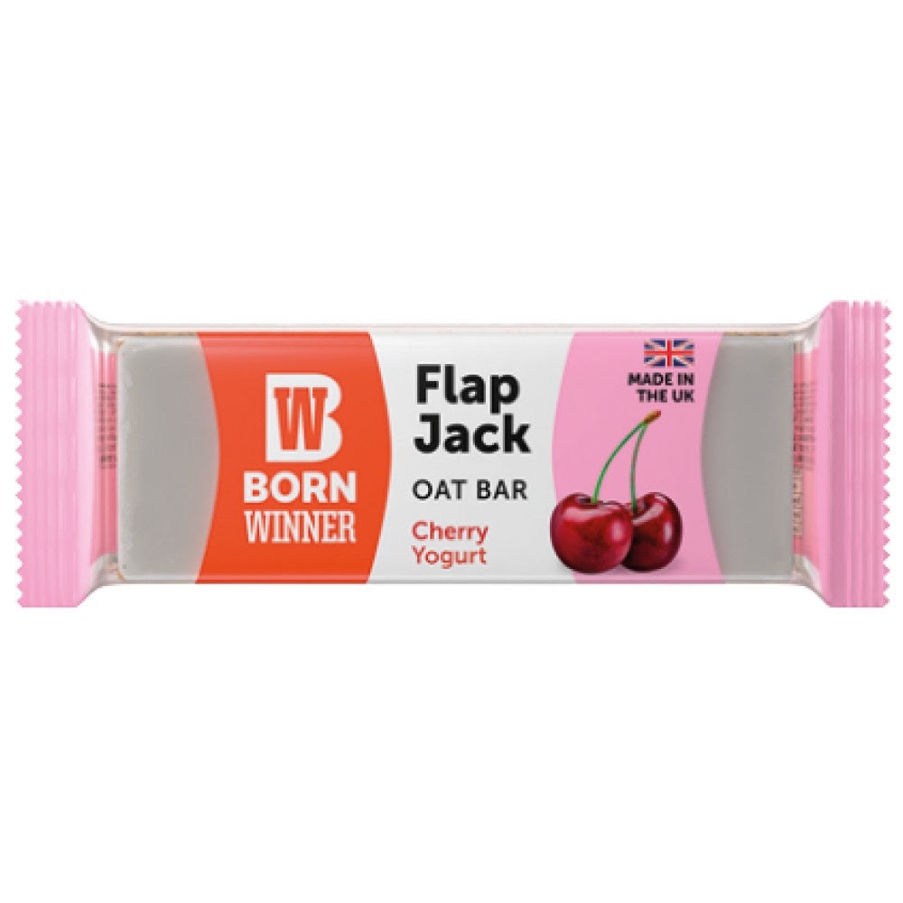 Born Winner Flap Jack Oat Bar with Topping - Овесен бар с топинг