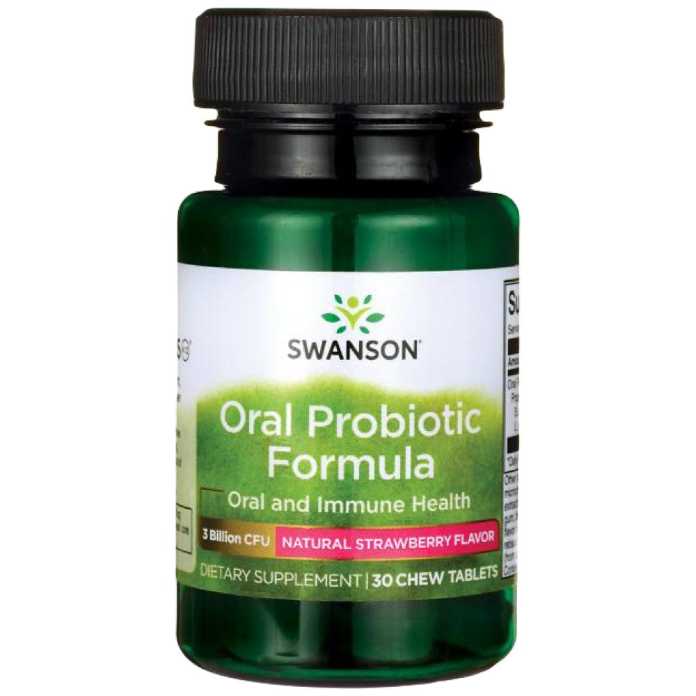 SWANSON Oral Probiotic Formula Strawberry - Орален пробиотик ягода