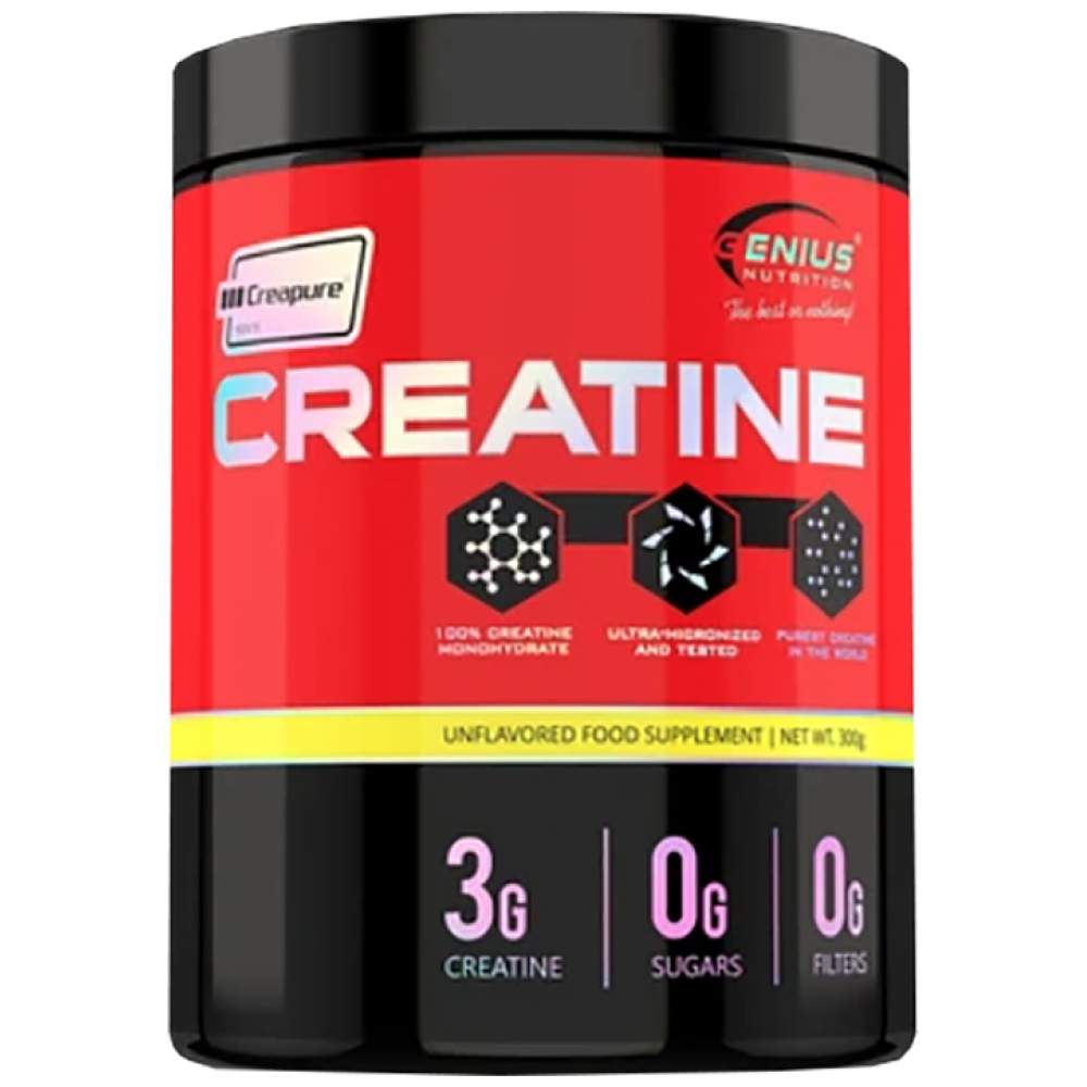 Genius Nutrition Creatine with Creapure - Креатин монохидрат Creapure®