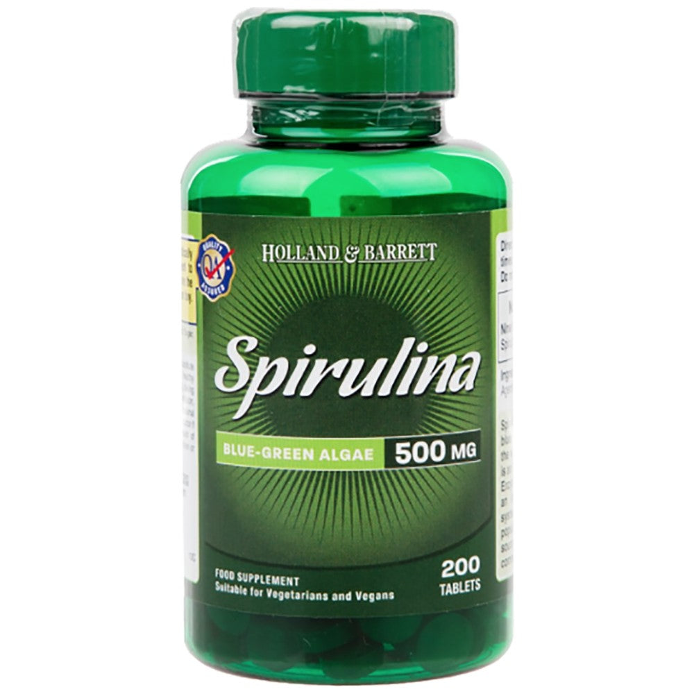 Holland And Barrett Spirulina 500 mg - Спирулина 500 mg
