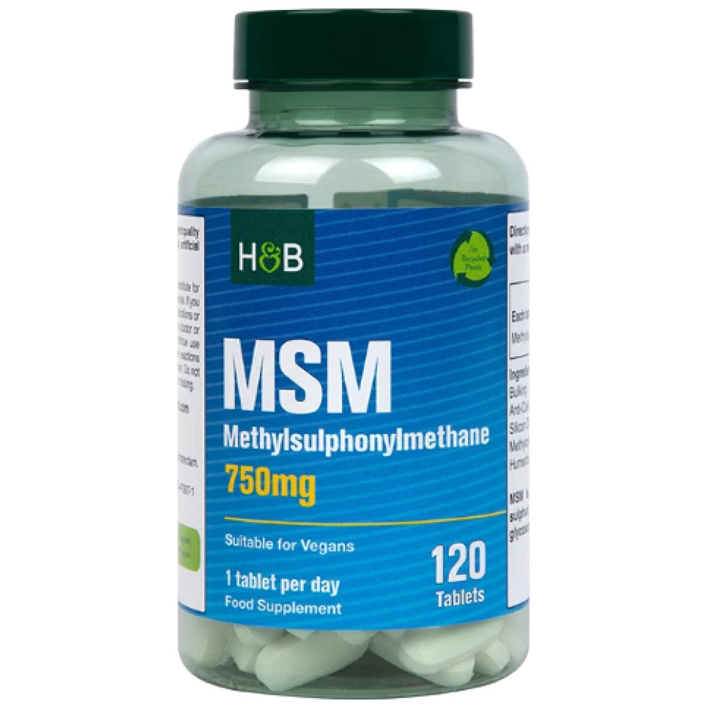 Holland And Barrett MSM Methylsulphonylmethane 750 mg - MSM 750 mg за стави