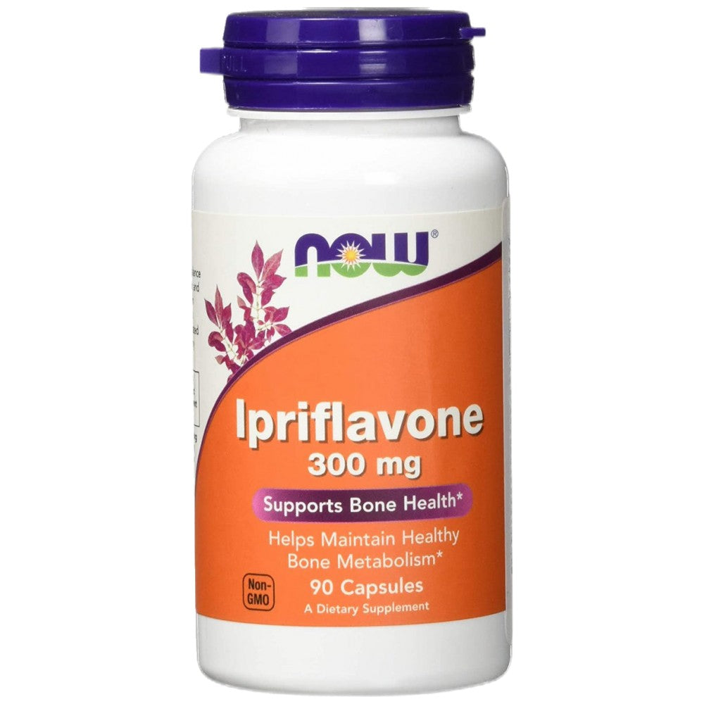 NOW Foods Ipriflavone 300 mg - Иприфлавон 300 mg за кости