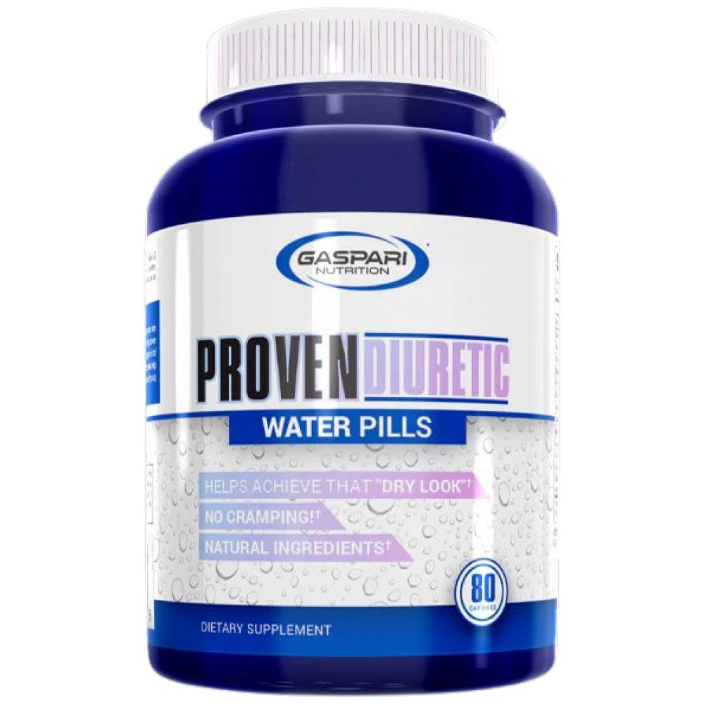 Gaspari Nutrition Proven Diuretic Natural Ingredients Water Pills - Диуретична формула