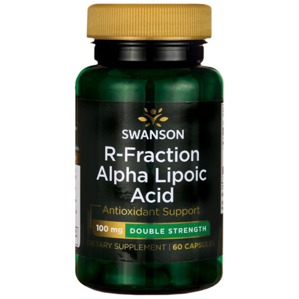 SWANSON R-Fraction Alpha Lipoic Acid Double Strength 100 mg - R-Алфа-липоева киселина 100 mg
