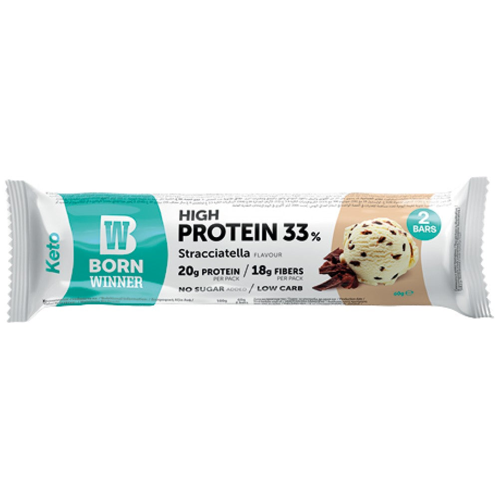 Born Winner Keto 33% High Protein Bar - Кето протеинов бар 33%