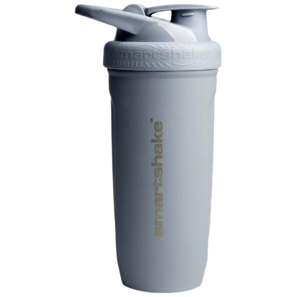 SmartShake Smart Reforce Stainless Steel Shaker Grey - Метален шейкър сив