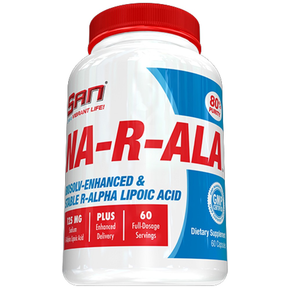 SAN NA-R-ALA 100 mg Stable R-ALA - Стабилна R-Алфа-липоева киселина 100 mg