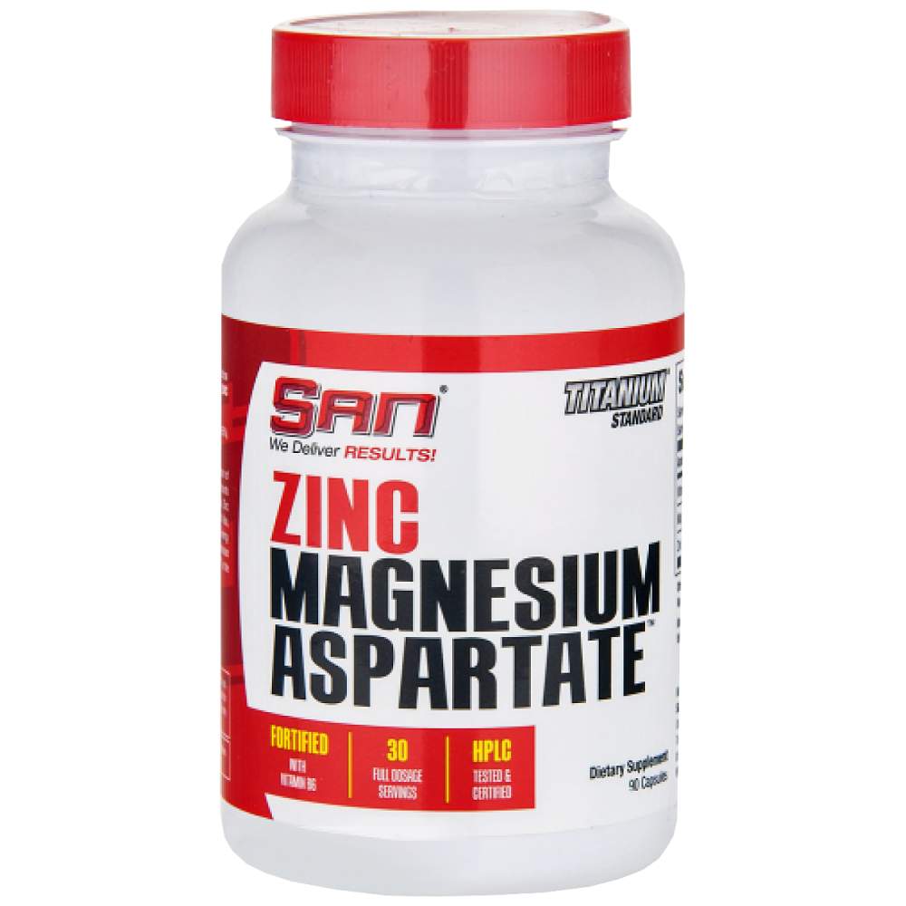 SAN Zinc Magnesium Aspartate - ЗМА цинк и магнезий