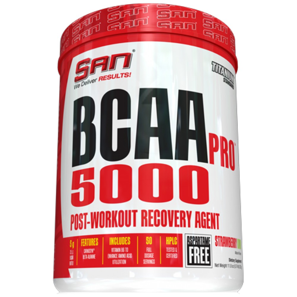 SAN BCAA Pro 5000 - BCAA на прах без аспартам