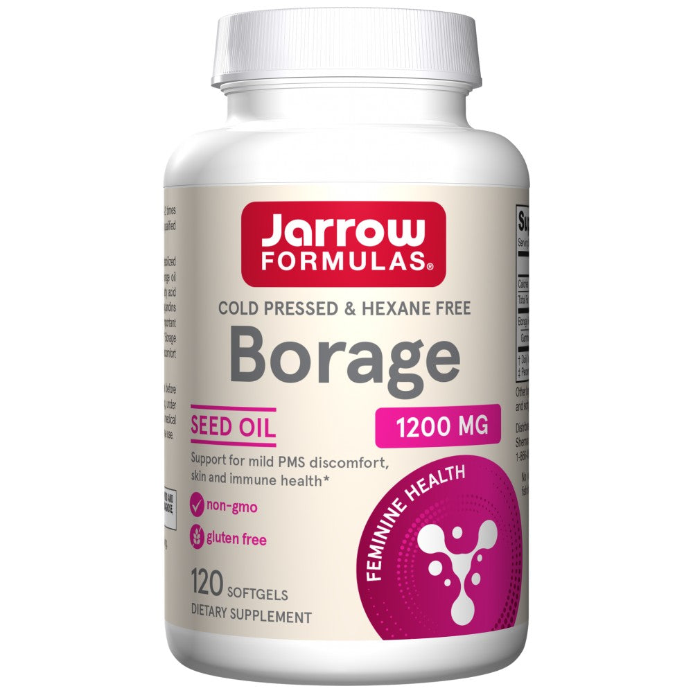 Jarrow Formulas Borage GLA 1200 mg - Масло от пореч с GLA 1200 mg