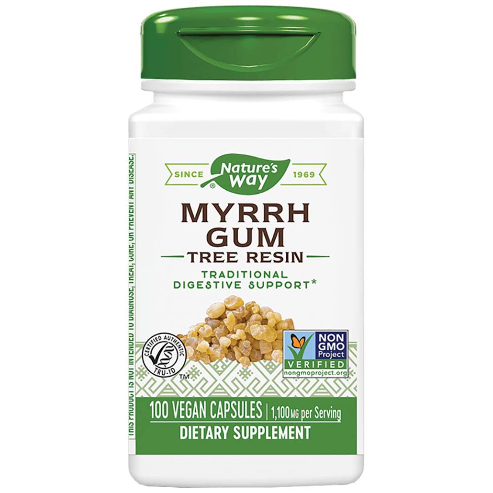 Nature’s Way Myrrh Gum 550 mg - Смирна 550 mg