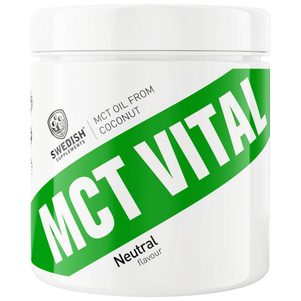 SWEDISH Supplements MCT Vital Powder from Coconut Oil - МСТ на прах от кокосово масло