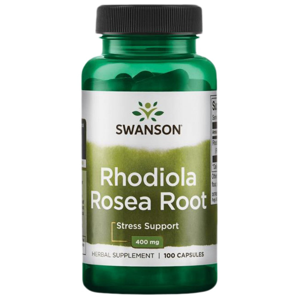 SWANSON Rhodiola Rosea Root 400 mg - Родиола розова 400 mg