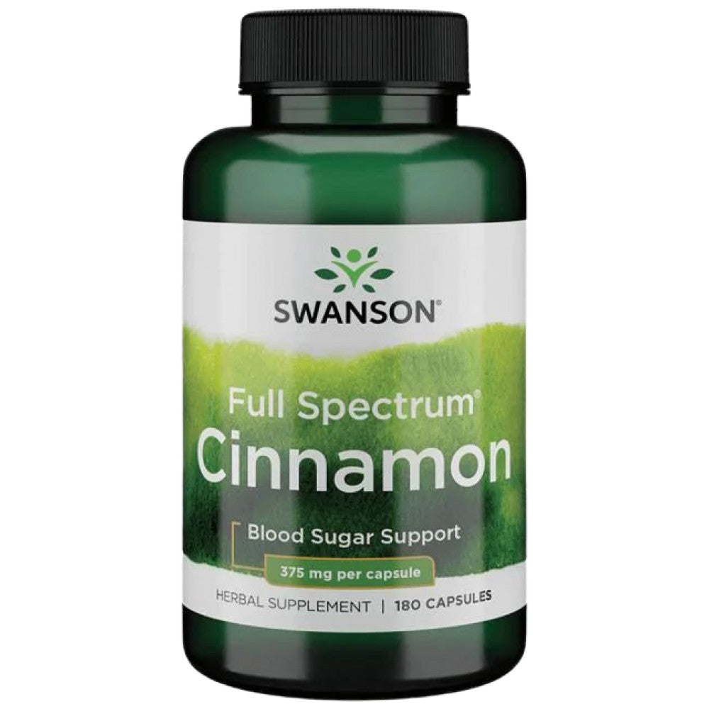 SWANSON Full Spectrum Cinnamon 375 mg - Канела 375 mg