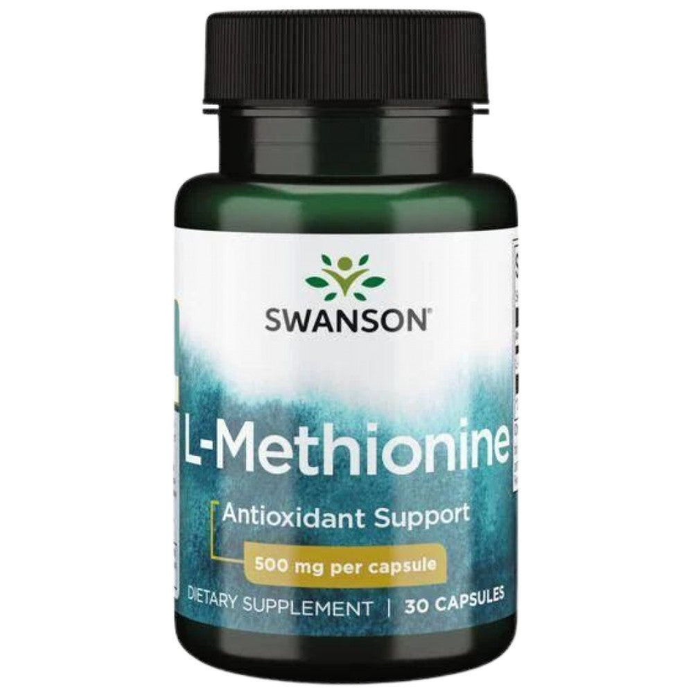 SWANSON 100% Pure L-Methionine 500 mg - L-Метионин 500 mg