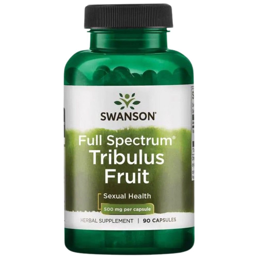 SWANSON Full-Spectrum Tribulus Fruit 500 mg - Трибулус плод 500 mg