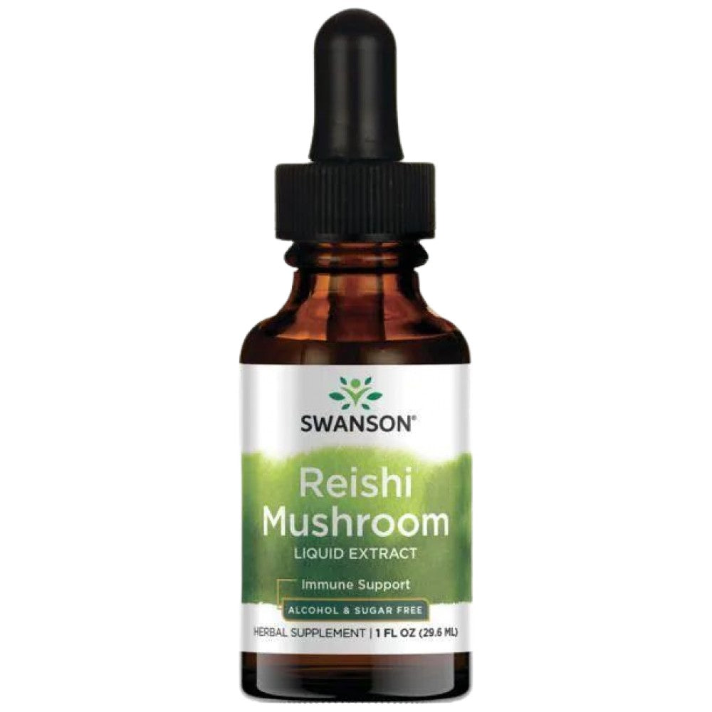 SWANSON Reishi Mushroom Liquid Extract - Течен екстракт от рейши