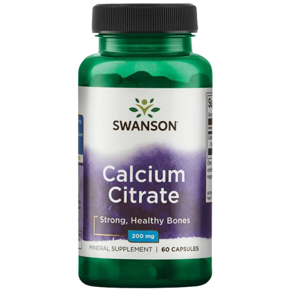 SWANSON Calcium Citrate 200 mg - Калциев цитрат 200 mg