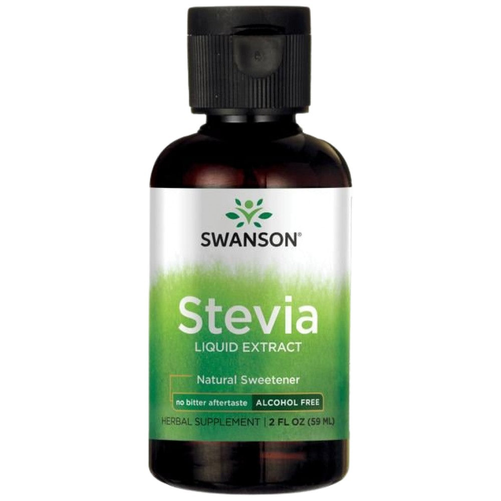 SWANSON Liquid Stevia Alcohol Free - Течна стевия без алкохол