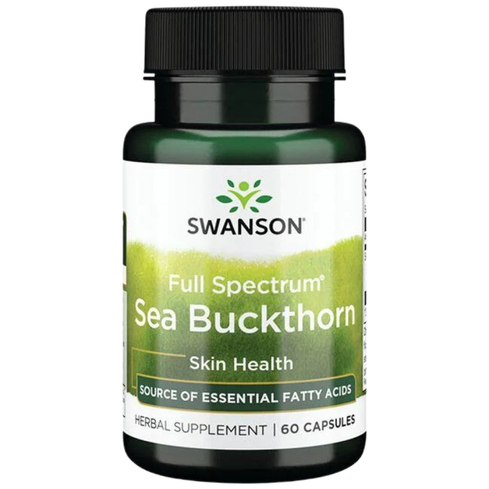 SWANSON Full Spectrum Sea Buckthorn 400 mg - Морски зърнастец 400 mg