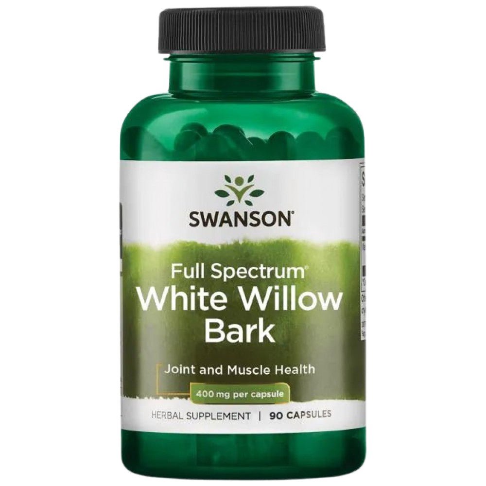 SWANSON White Willow Bark 400 mg - Кора от бяла върба 400 mg