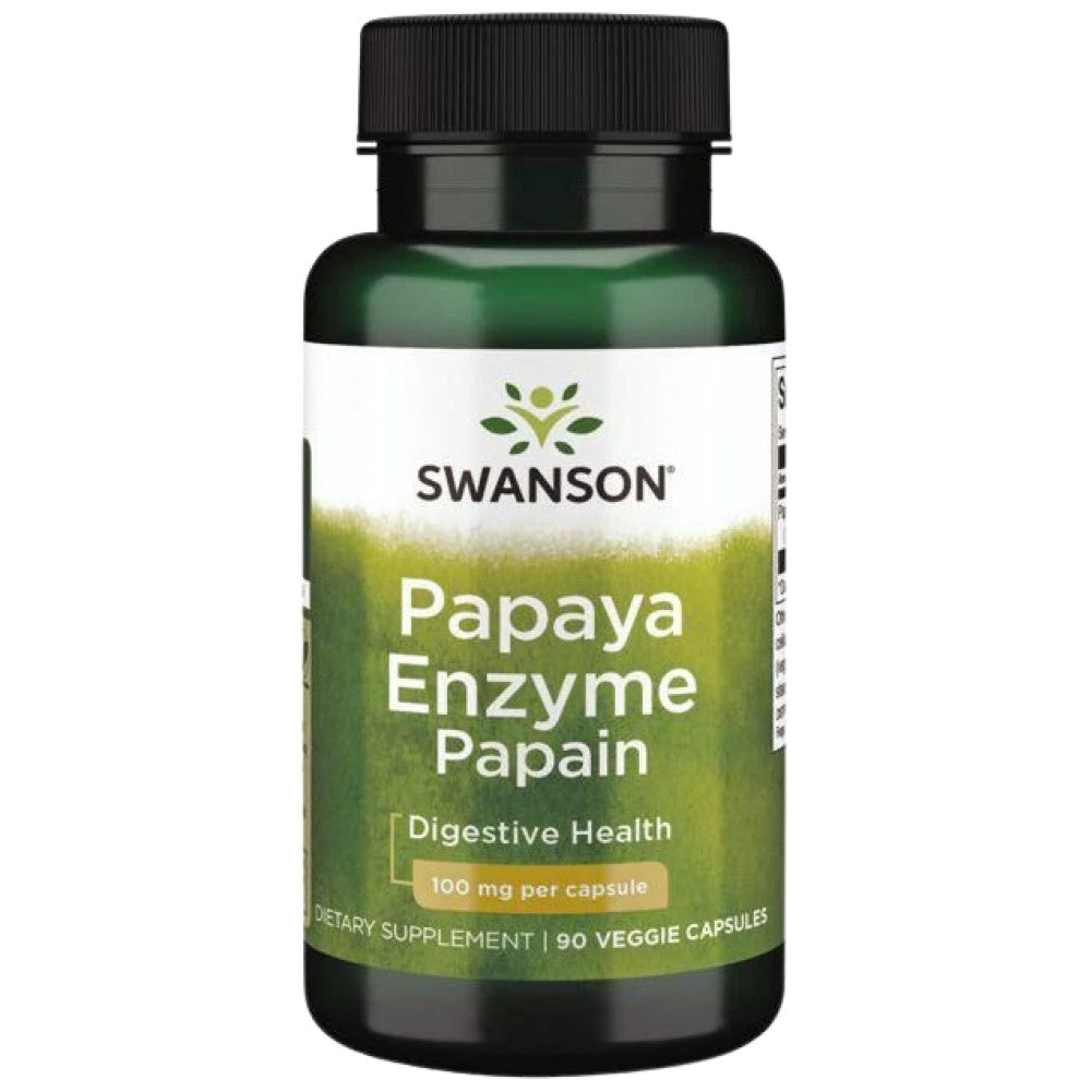 SWANSON Papain Papaya Enzyme 100 mg - Папаин ензим от папая