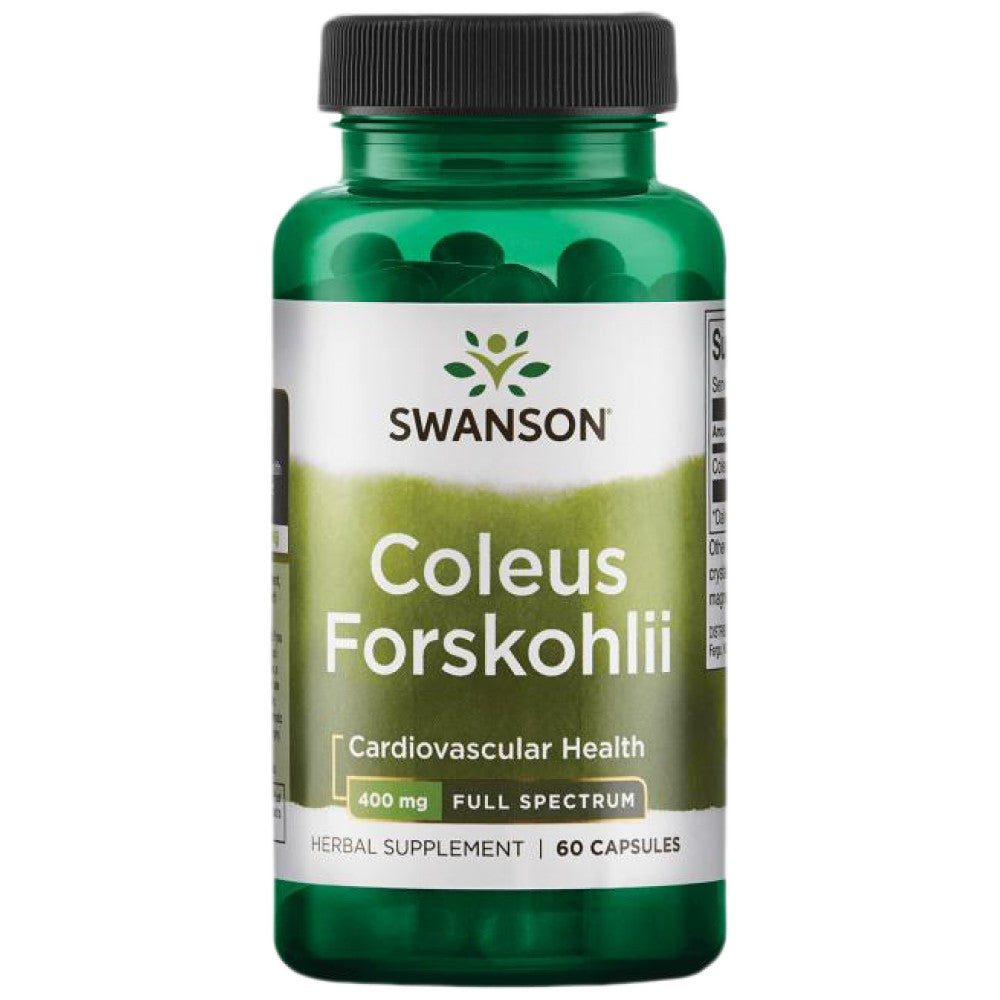 SWANSON Coleus Forskohlii Forskolin 400 mg - Форсколин 400 mg