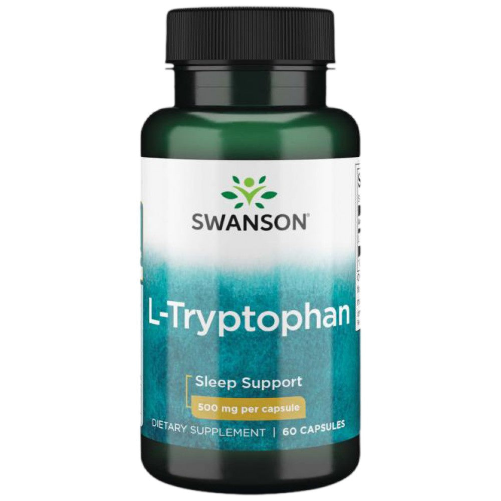 SWANSON L-Tryptophan 500 mg - L-Триптофан 500 mg