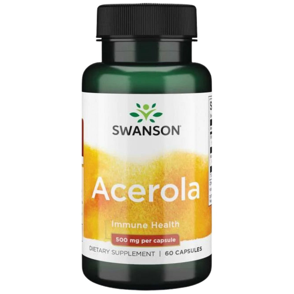 SWANSON Acerola 500 mg - Ацерола 500 mg натурален Витамин Ц