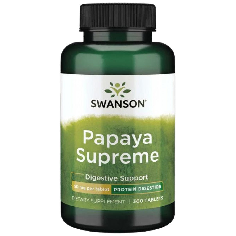 SWANSON Papaya Supreme 50 mg - Папая 50 mg