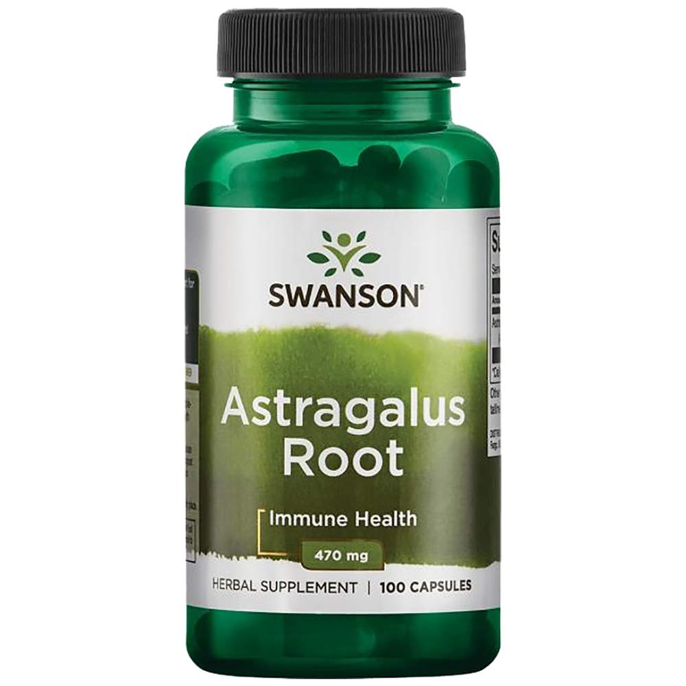 SWANSON Astragalus Root 470 mg - Корен от астрагал 470 mg