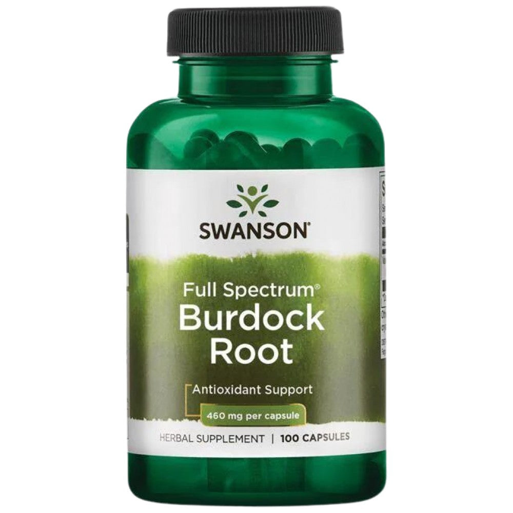 SWANSON Burdock Root 460 mg - Корен от репей 460 mg