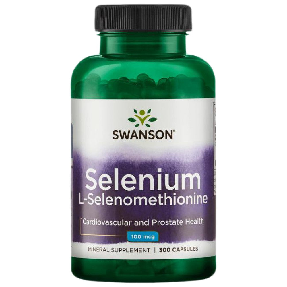 SWANSON Selenium 100 mcg L-Selenomethionine - Селен 100 mcg