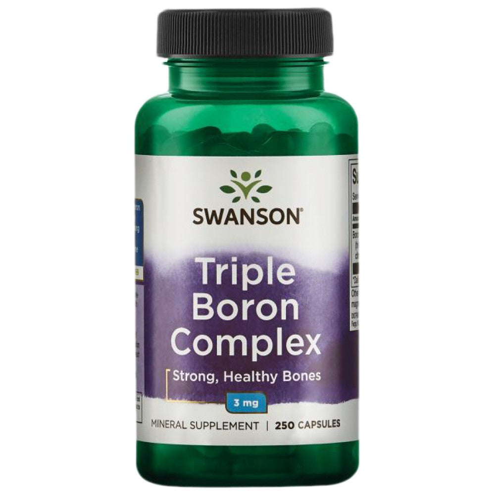 SWANSON Triple Boron Complex 3 mg - Тройна формула бор