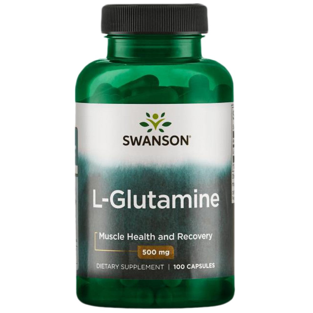 SWANSON L-Glutamine 500 mg - L-Глутамин 500 mg